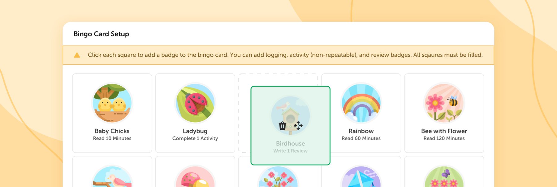 New from Beanstack! Bingo Reading Challenges